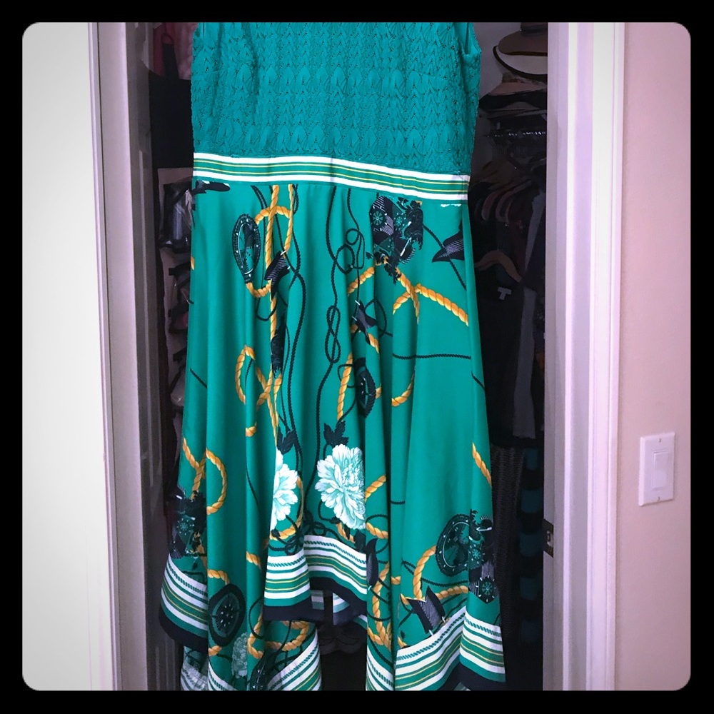 Long Polyester dress